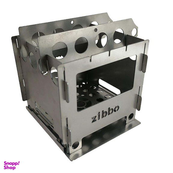 اجاق هیزمی زیبو (Zibbo) مدل جیبی کد STL304 رنگ خاکستری