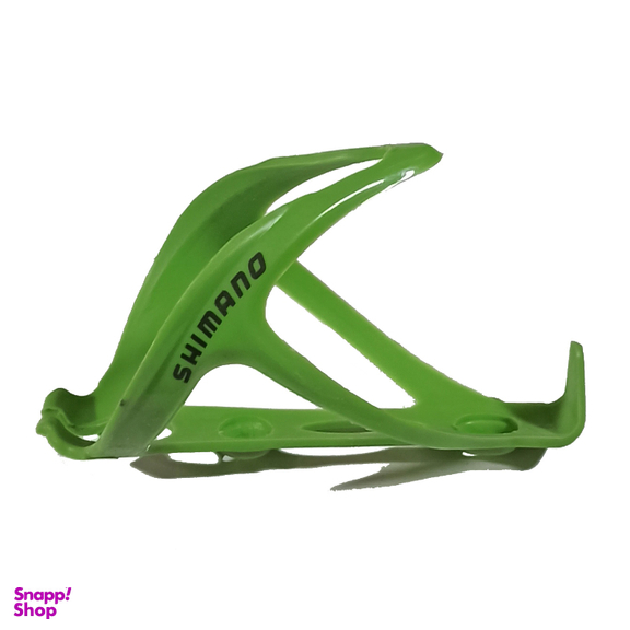 بست پلاستیکی قمقمه دوچرخه مدل Shimano Green