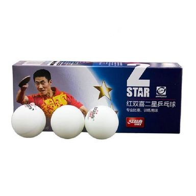توپ پینگ پنگ دی اچ اس (DHS) مدل Star2 بسته 10 عددی