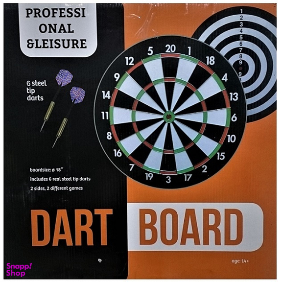تخته دارت مدل Dart Board سایز 18 اینچ