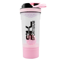 شیکر ورزشی دوتیکه اسپورتیوم مدل شفاف دسته دار ظرفیت 0.7 لیتر