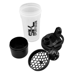 شیکر ورزشی دوتیکه اسپورتیوم مدل شفاف دسته دار ظرفیت 0.7 لیتر