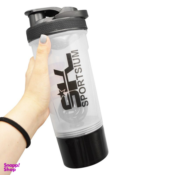 شیکر ورزشی دوتیکه اسپورتیوم مدل شفاف دسته دار ظرفیت 0.7 لیتر