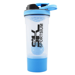 شیکر ورزشی دوتیکه اسپورتیوم مدل شفاف دسته دار ظرفیت 0.7 لیتر