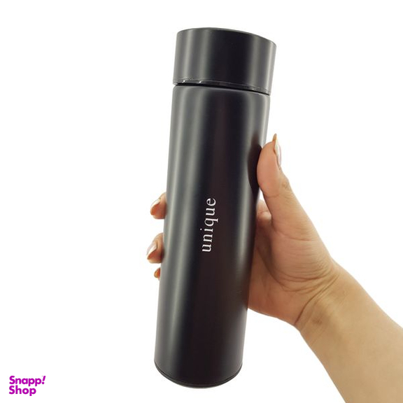 فلاسک یونیک مدل هوشمند دماسنج دار کد 07 گنجایش 0.5 لیتر