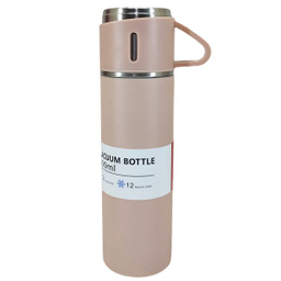 فلاسک مدل کادویی Vacuum Flask Set گنجایش 0.5 لیتر به همراه لیوان
