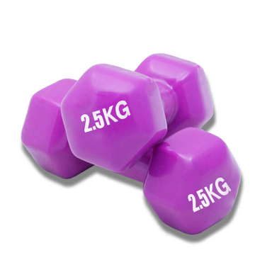 دمبل ایروبیک رکورد وزن 2.5 کیلوگرم