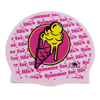 کلاه شنا توربو (Turbo) مدل Ice Cream