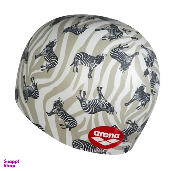 کلاه شنا آرنا (Arena) مدل Poolish Moulded Zebras