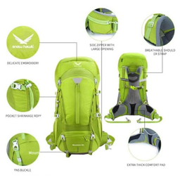 کوله پشتی 50 لیتری اسنو هاوک مدل Mountain SN5443