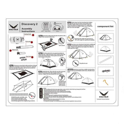 چادر 3 نفره اسنو هاوک (Snow Hawk) مدل 3 Discoveri