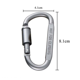 کارابین پیچ تزیینی مدل Not For Climbing Carabiner