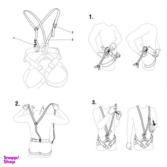 تسمه یومار سینه پتزل مدل Torse