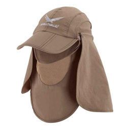 کلاه آفتابی سه تکه اسنو هاوک (Snow Hawk) مدل Neck-Protection کد S3