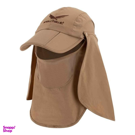 کلاه آفتابی سه تکه اسنو هاوک (Snow Hawk) مدل Neck-Protection کد S3