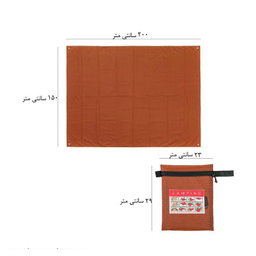 زیرانداز 6 نفره گرانیت (Granite) مدل Camping