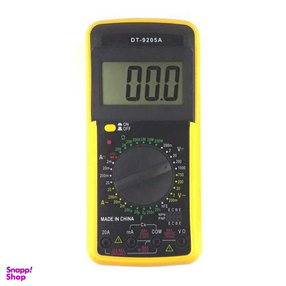 مولتی متر دیجیتال مدل DT-9205A