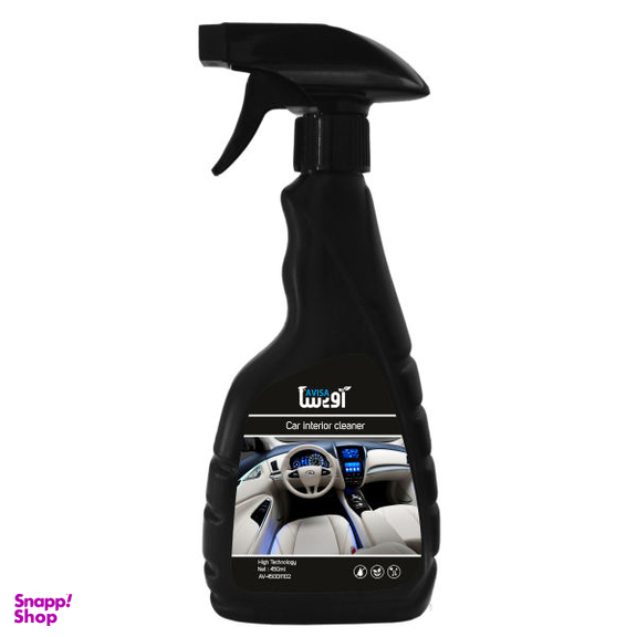 اسپری تمیزکننده داخل خودرو آویسا مدل AV-450DI1102 حجم 450 میلی لیتر