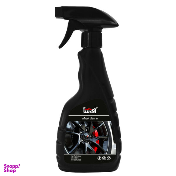 اسپری تمیزکننده رینگ خودرو آویسا مدل AV-450DW1102 حجم 450 میلی لیتر