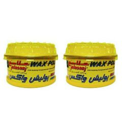 واکس پولیش بدنه خودرو جلاسنج وزن 300 گرم بسته 2 عددی