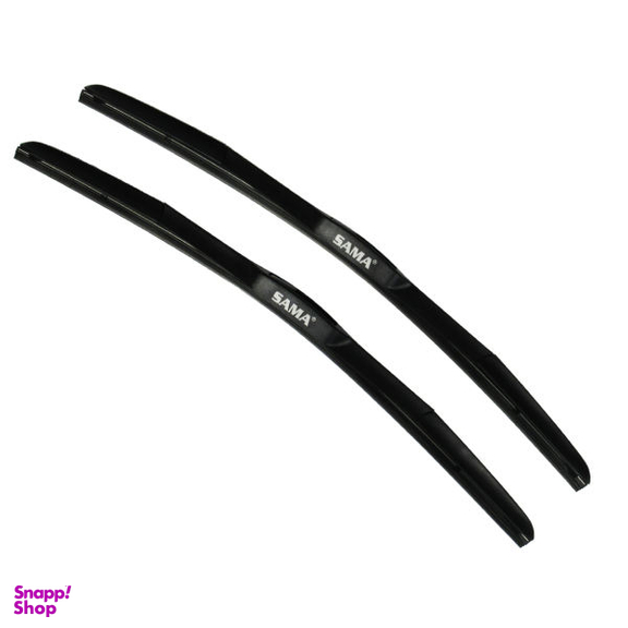 تیغه برف پاک کن ساما مدل هیبرید مناسب برای پژو پارس بسته دو عددی