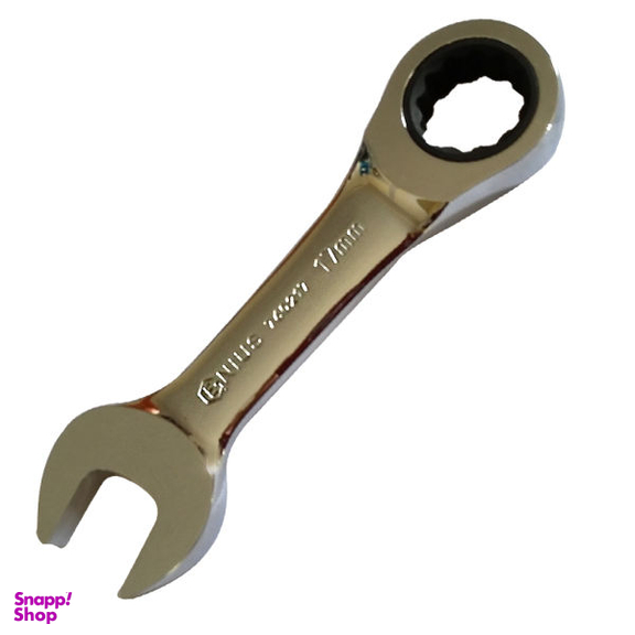 آچار یکسر رینگی و یکسر جغجغه ای جنیوس تولز مدل 760217 سایز 17 میلی متر