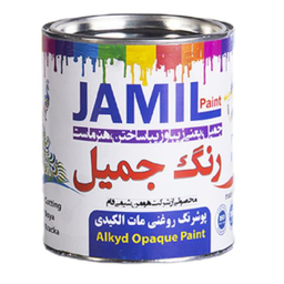 رنگ روغنی سفید مات جمیل مدل opaque کد 811 حجم 1 لیتری