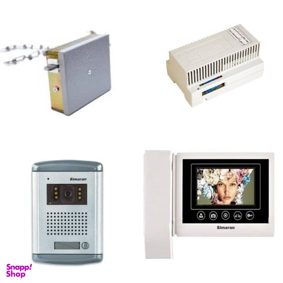 دربازکن تصویری سیماران مدل VFAC1HS43TK-M100 مجموعه 4 عددی