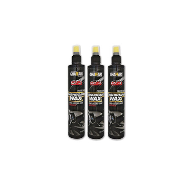 واکس داشبورد غفاری مدل GT3 حجم 290 میلی لیتر بسته 3 عددی