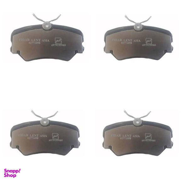 لنت ترمز جلو فیدار لنت آسیا کد FL715 مناسب برای پژو پارس