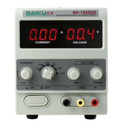 منبع تغذیه الکتریکی 15ولت 2 امپر باکو مدل 1502DD