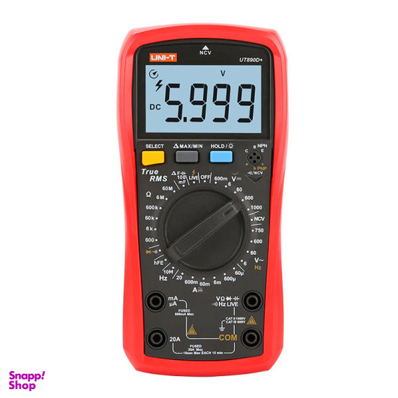 مولتی متر دیجیتال یونی-تی مدل UT890D PLUS