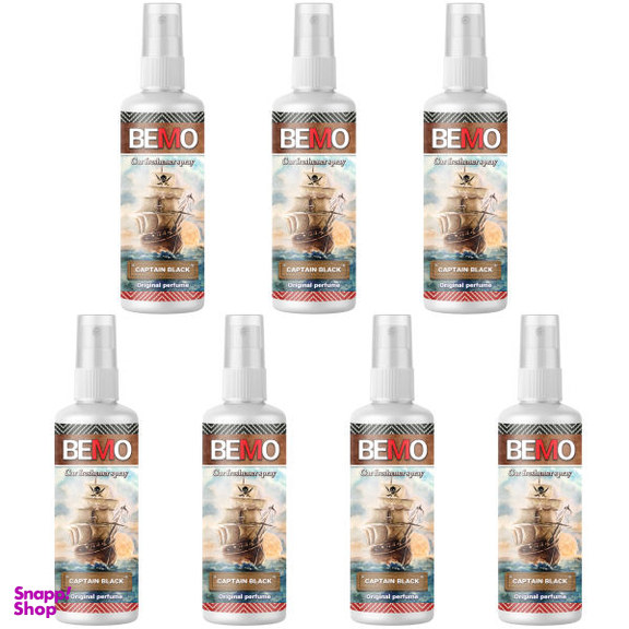 اسپری خوشبو کننده خودرو بمو مدل CB2 حجم 50 میلی لیتر بسته 7 عددی