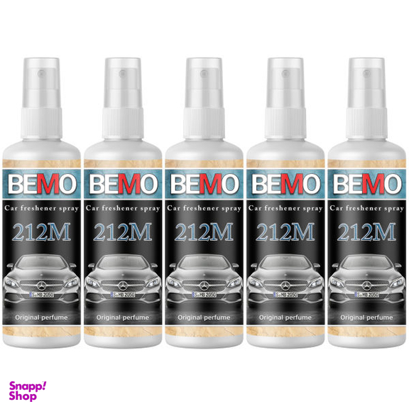 اسپری خوشبو کننده خودرو بمو مدل 212M حجم 50 میلی لیتر بسته 5 عددی