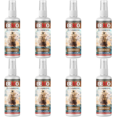 اسپری خوشبو کننده خودرو بمو مدل CB2 حجم 50 میلی لیتر بسته 8 عددی