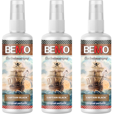 اسپری خوشبو کننده خودرو بمو مدل CB2 حجم 50 میلی لیتر بسته 3 عددی