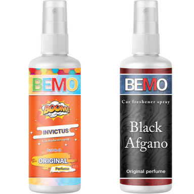 اسپری خوشبو کننده خودرو بمو مدل IA6 حجم 50 میلی لیتر مجموعه 2 عددی