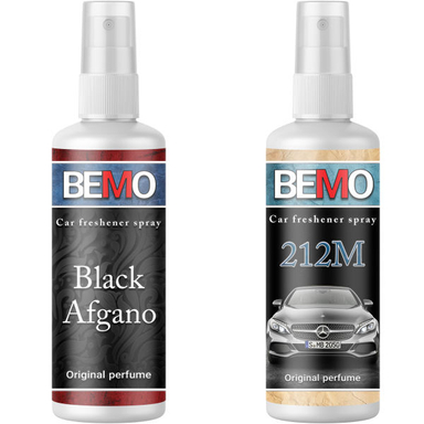 اسپری خوشبو کننده خودرو بمو مدل 212B حجم 50 میلی لیتر مجموعه 2 عددی