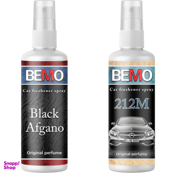 اسپری خوشبو کننده خودرو بمو مدل 212B حجم 50 میلی لیتر مجموعه 2 عددی