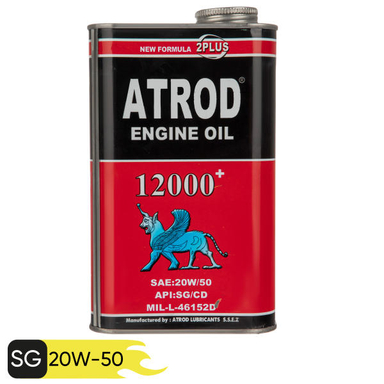 روغن موتور خودرو آترود مدل SAE 20W50 حجم 1 لیتر