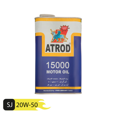 روغن موتور خودرو آترود مدل SAE 20W50 حجم 1 لیتر