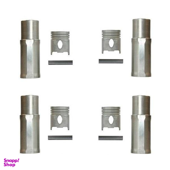بوش پیستون و گژن پین جی آی اس پی کد 472953 مناسب برای پژو 405 بسته 4 عددی