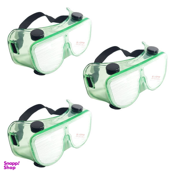عینک ایمنی اخوان کد 8877 بسته 3 عددی