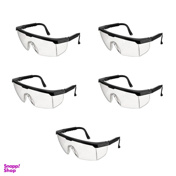 عینک ایمنی مدل UV400 بسته 5 عددی