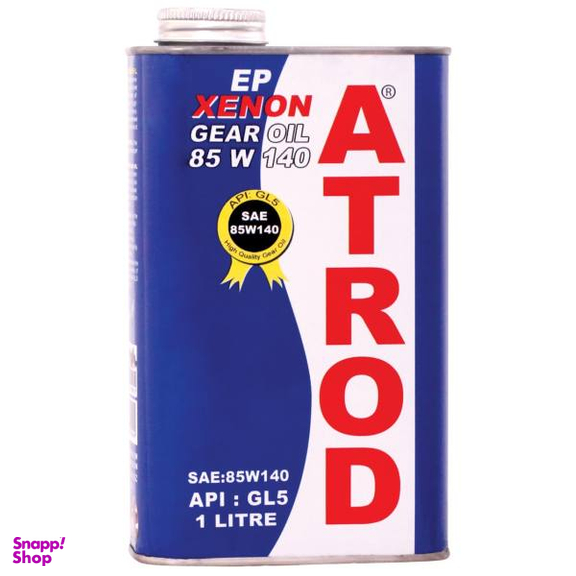روغن گیربکس خودرو آترود مدل Xenon 85w140 ظرفیت 1 لیتر