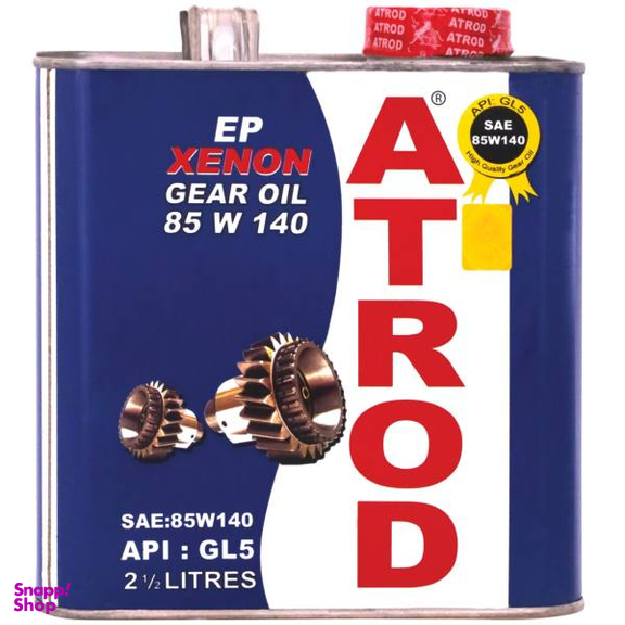 روغن گیربکس خودرو آترود مدل 85W140 Xenon ظرفیت 2.5 لیتر