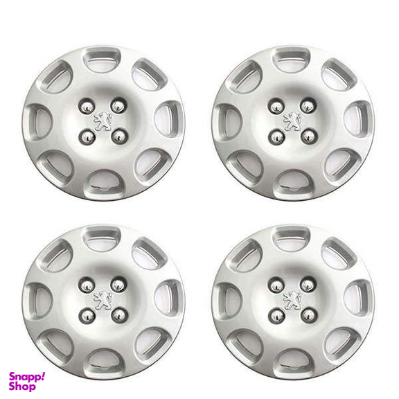 قالپاق چرخ صنایع خودرو حامد مدل Dankar سایز 14 اینچ مناسب برای پژو 206SD بسته 4 عددی