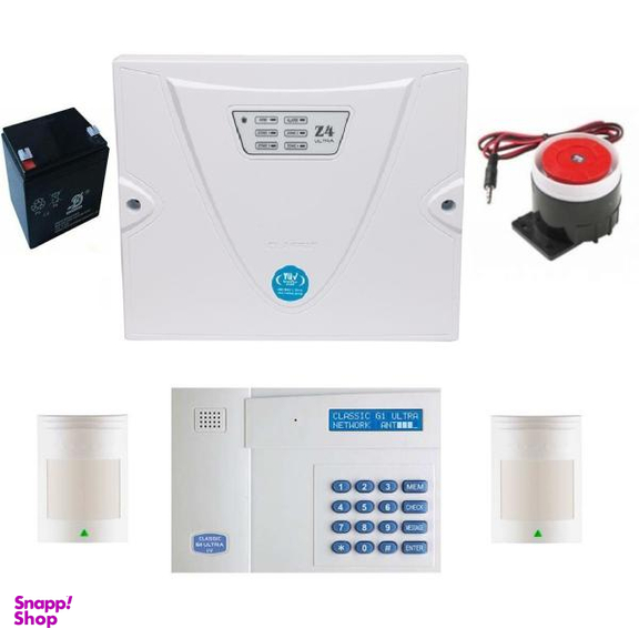 دزدگیر اماکن کلاسیک مدل Z4 Ultra + G1 Ultra Plus Siren