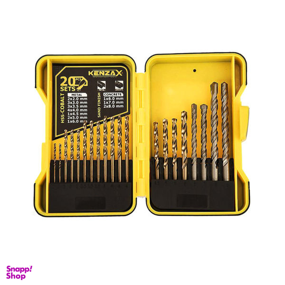 مته کنزاکس (Kenzax) کد KSV49 مجموعه 20 عددی