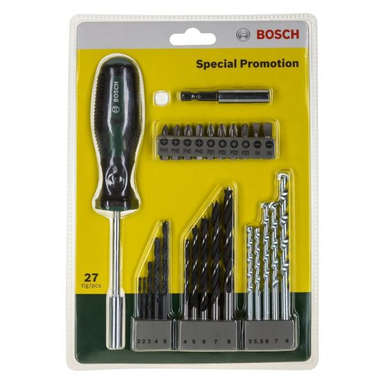 مجموعه 27 عددی سر پیچ گوشتی و مته بوش (Bosch) مدل 2607017201